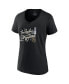 Women's Black Vegas Golden Knights 2023 Stanley Cup Champions Plus Size Celebration V-Neck T-shirt
