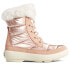 Фото #1 товара Sperry Bearing Plushwave Snow Womens Pink Casual Boots STS86838