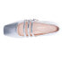 Фото #4 товара Matisse Nova Metallic Ballet Womens Silver Flats Casual NOVA-042