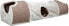 Фото #2 товара Trixie Tunel do drapania , 110 × 30 × 38 cm, jasnoszary/brązowy