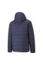 Ess Hooded Padded Jacket Peacoat Mont 84893806
