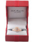 Diamond Halo Emerald Bridal Set (2. ct. t.w.) in 14k White, Yellow or Rose Gold