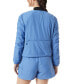 ფოტო #2 პროდუქტის Women's Packable Rib-Collar Bomber Jacket
