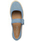 Women's Poppyy Buckle Espadrille Mary Janes, Created for Macy's