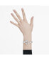 ფოტო #5 პროდუქტის Mixed Cuts, White, Rhodium Plated Matrix Bangle