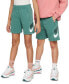 ფოტო #4 პროდუქტის Big Kids Sportswear Club Fleece Logo-Print French Terry Shorts