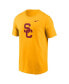 Фото #2 товара Men's Gold USC Trojans Primetime Evergreen Logo T-Shirt