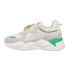 Фото #3 товара Puma RsX Lucky Charm Lace Up Womens Off White Sneakers Casual Shoes 39206801