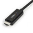 Фото #6 товара StarTech.com 10ft (3m) Mini DisplayPort to HDMI Cable - 4K 30Hz Video - mDP to HDMI Adapter Cable - Mini DP or Thunderbolt 1/2 Mac/PC to HDMI Monitor/Display - mDP to HDMI Converter Cord - 3 m - Mini DisplayPort - HDMI - Male - Male - Straight