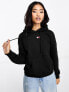 Tommy Jeans boxy XS badge hoodie in black