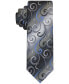 Фото #1 товара Men's Shimmering Swirl Long Tie