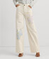 Фото #1 товара Women's Printed High-Rise Wide-Leg Jeans, Regular & Petite