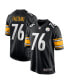 Фото #1 товара Футболка Nike мужская Troy Fautanu черная Pittsburgh Steelers 2024 NFL Draft First Round Pick Player Game Jersey