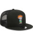 Фото #3 товара Men's Black Rugrats Chuckie Mesh Trucker 9FIFTY Snapback Hat