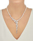 ფოტო #2 პროდუქტის Cultured Freshwater Pearl (5-1/2 - 9-1/2mm) & Cubic Zirconia 17" Statement Necklace in Sterling Silver, Created for Macy's