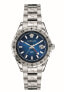 Versace Herren Uhr edelstahl blau Hellenyium HELLEN.GMT D/BLUE B/ V1101 0015