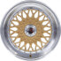 R-Style Wheels RS01 gold horn polished 7.5x16 ET25 - LK4/100 ML73.1
