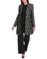 Michael Kors Collection Bonded Lace Reefer Coat Women's