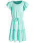 ფოტო #1 პროდუქტის Big Girls Solid Tiered Dress, Created for Macy's