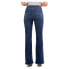 Jordache High Rise Flare Jeans Women's 16 Blue 100% Cotton 27” inseam Pull-On