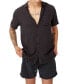 Фото #1 товара Men's Cuban Short Sleeve Shirt