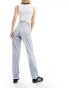 Фото #8 товара Monki Taiki high waist mom jeans in light blue