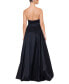 Juniors' Strapless High-Low Gown
