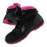 Фото #1 товара Детские треккинговые ботинки 4F [HJZ21-JOBMW251 21S] черные, розовые