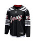 Men's Jack Hughes Black New Jersey Devils Alternate Premier Breakaway Player Jersey