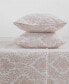 Фото #4 товара Постельный комплект из фланели Tahari home Damask 100% хлопок, 4 шт., на двуспальную кровать