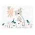 Cot Flat Sheet Cool Kids Wild And Free A 120 x 180 cm