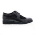 Фото #1 товара English Laundry Costner Mens Black Oxfords & Lace Ups Wingtip & Brogue Shoes 8.5