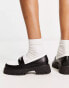 KOI Birch Monochrome chunky loafers