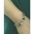 Фото #2 товара Bead bracelet made of steel with a tiger´s eye