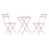 Table set with 2 chairs DKD Home Decor MB-177410 Pink 60 x 60 x 75 cm (3 pcs)