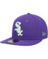 Фото #4 товара Men's Purple Chicago White Sox Lime Side Patch 59FIFTY Fitted Hat