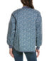 Фото #2 товара The Great The Reversible Quilted Bomber Jacket Women's