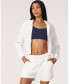 ფოტო #1 პროდუქტის Women's Retreat Waffle Zip Up Jacket For Women