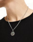 Фото #4 товара Classics 77 roam graphic pendant chain necklace in silver