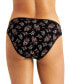 Фото #3 товара Women's Everyday Cotton Bikini Underwear, Created for Macy's