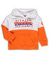 ფოტო #3 პროდუქტის Toddler Boys and Girls Heather Gray, Orange Clemson Tigers Playmaker Pullover Hoodie and Pants Set