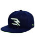 ფოტო #1 პროდუქტის Men's Navy, White Fashion Snapback Adjustable Hat