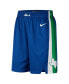 ფოტო #2 პროდუქტის Men's Blue Dallas Mavericks 2022/23 City Edition Swingman Shorts