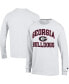 Фото #1 товара Men's White Georgia Bulldogs High Motor Long Sleeve T-shirt