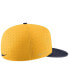 Men's Gold West Virginia Mountaineers Aero True Baseball Performance Fitted Hat