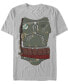 Фото #1 товара Star Wars Men's Classic Boba Fett Bounty Hunter Costume Short Sleeve T-Shirt