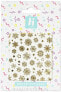 Фото #1 товара Dekorative Wassersticker für die Nägel - Hi Hybrid Nail Stickers 02 - Xmas Gold Snowflakes