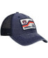 Фото #4 товара Men's Navy Auburn Tigers Sun & Bars Dashboard Trucker Snapback Hat