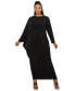 ფოტო #1 პროდუქტის Women's Plus Size Louella Asymmetrical Maxi Dress