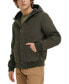 Фото #4 товара Men's Workwear Hoodie Bomber Jacket with Quilted Lining